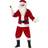 Smiffys Plush Santa Suit Costume Red