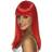 Smiffys Glamourama Wig Neon Red