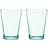 Iittala Kartio Water Green Drinking Glass 40cl 2pcs