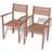 vidaXL 43036 2-pack Garden Dining Chair