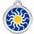 Red Dingo Enamel Tribal Sun Medium