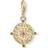 Thomas Sabo Charm Club Vintage Compass Pendant Charm - Gold/Dark Blue