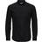 Jack & Jones Casual Slim Fit Long Sleeved Shirt - Black/Black