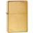 Zippo Windproof Brushed Brass Vintage with Slashes