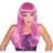 Rubies Glamour Wig Hot Pink