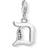 Thomas Sabo Charm Club Letter D Charm - Silver/White