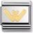 Nomination Composable Classic Link Letter W Charm - Silver/Gold