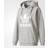 adidas Trefoil Logo Hoodie - Medium Grey Heather