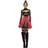 Smiffys Fever Queen of Hearts Costume with Dress