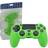 ZedLabz Controller Soft Silicone Rubber Skin Grip Cover with Ribbed Handle - Green (Playstation 4)