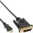 InLine Gold Mini HDMI - DVI-D Single Link 2m