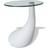 vidaXL Coffee with Round Glass Top Coffee Table 42cm