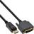 InLine Displayport-DVI 0.5m