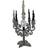 Amscan Decor Halloween 2 Candelabra Paper Centrepieces Black