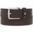 Tommy Hilfiger Denton Flag Logo Leather Belt - Testa Di Moro