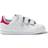 Adidas Kid's Stan Smith Strap - Cloud White/Cloud White/Bold Pink