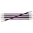 Knitpro Zing Double Pointed Needles 20cm 6mm