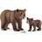 Schleich Grizzly Bear Mother with Cub 42473