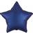 Amscan Foil Ballon Standard Satin Luxe Navy Star