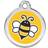 Red Dingo Enamel Bumble Bee Large