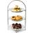 Utopia Chrome 3 Tier Cake Stand