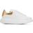 Alexander McQueen Oversized Sneaker W - Light Gold/White