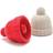 Monkey Business Beanie Bottle Stopper 2pcs