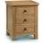 Julian Bowen Marlborough 3 Drawer Bedside Table 44x48cm