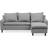 Beliani Elvenes Sofa 206cm 4 Seater