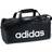 Adidas Linear Logo Duffle Bag - Black/Black/White