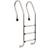 vidaXL Pool Ladder 3 Steps 120cm 91733