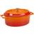Pentole Agnelli Slowcook Oval with lid 0.4 L
