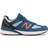 New Balance 990v5 M - Andromeda Blue with Team Red & Black