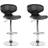 Beliani Conway Leatherette Bar Stool 110cm 2pcs