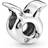 Pandora Sparkling Taurus Zodiac Charm - Silver/Transparent