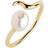 Maria Black Moon Shine Ring - Gold/Pearl