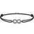 Thomas Sabo Little Secret Infinity Bracelet - Silver/Black