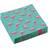 Amscan Napkins Flamingo Paradise Blue/Pink 20-pack