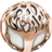 Thomas Sabo Tree Bead Silver Charm - Rose Gold/White