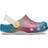 Crocs Kid's Classic Ombre Glitter - Oyster/Multi