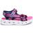 Skechers S Lights Heart Lights Savvy Cat - Hot Pink/Blue