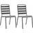 vidaXL 44257 2-pack Garden Dining Chair