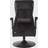 X-Rocker Deluxe 4.1 Chenille Pedestal Gaming Chair - Black