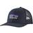 Patagonia P-6 Logo Trucker Hat - Navy Blue