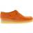 Clarks Wallabee W - Orange Textile