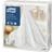 Tork Plates, Cups & Cutlery LinStyle DinnerNap White 50-pack