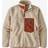 Patagonia Classic Retro X Fleece Jacket - Natural w/Barn Red