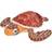 Wild Republic Loggerhead Sea Turtle Stuffed Animal 8"