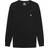 Lyle & Scott V Neck Cotton Merino Jumper - Jet Black