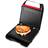 George Foreman Steel Family Red Grill 25040-56